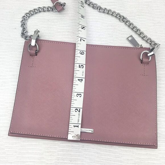 Rebecca Minkoff Mauve Pink Slim Envelope Bag - Picture 5 of 15